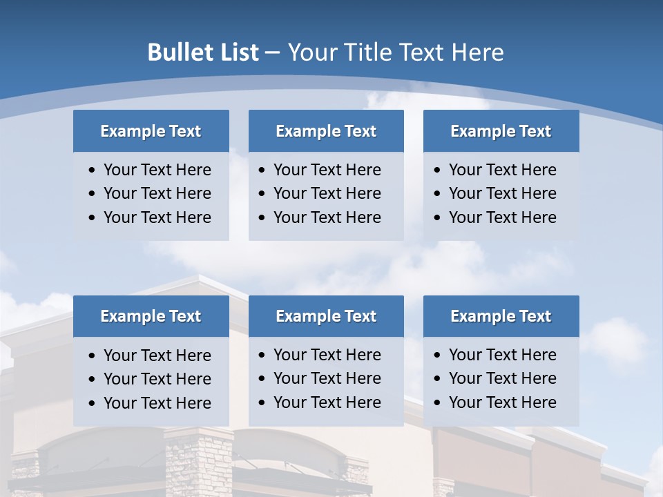 Showcase Corporate Sky PowerPoint Template