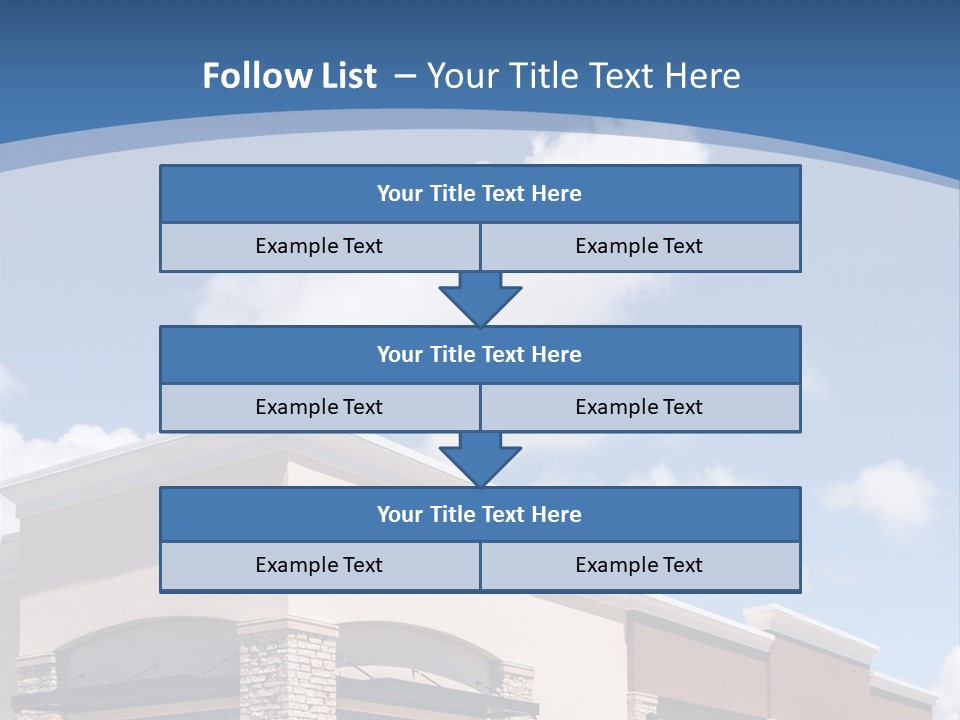 Showcase Corporate Sky PowerPoint Template
