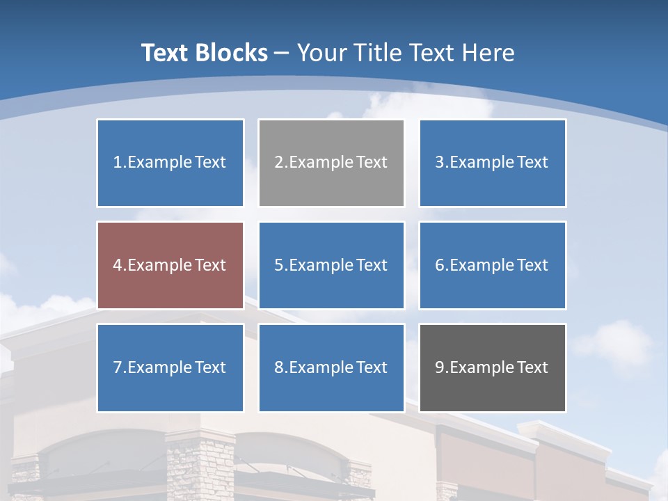 Showcase Corporate Sky PowerPoint Template