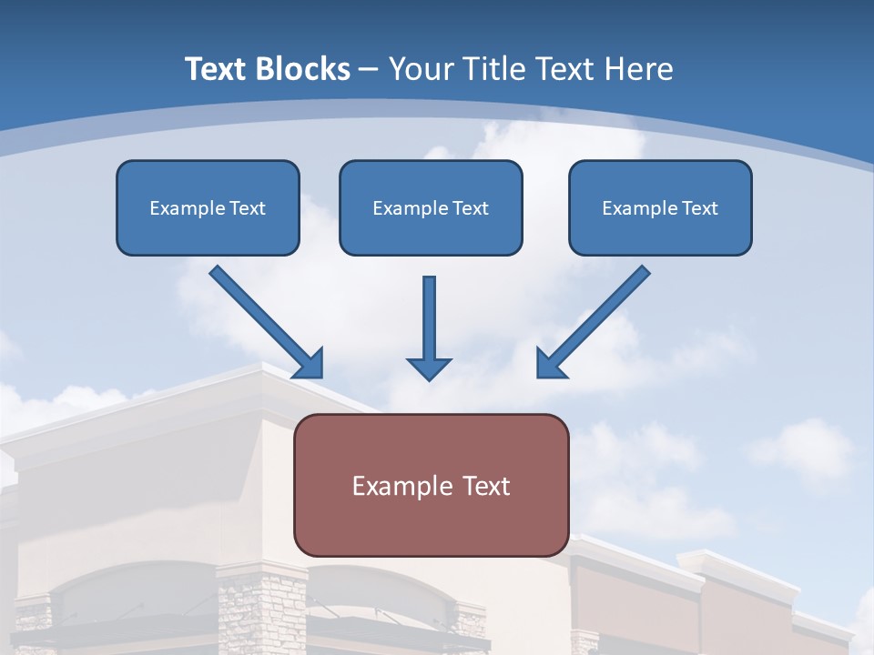 Showcase Corporate Sky PowerPoint Template