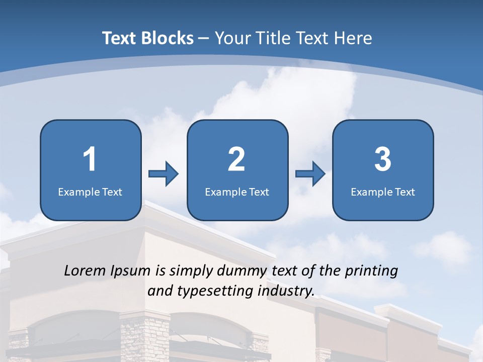 Showcase Corporate Sky PowerPoint Template