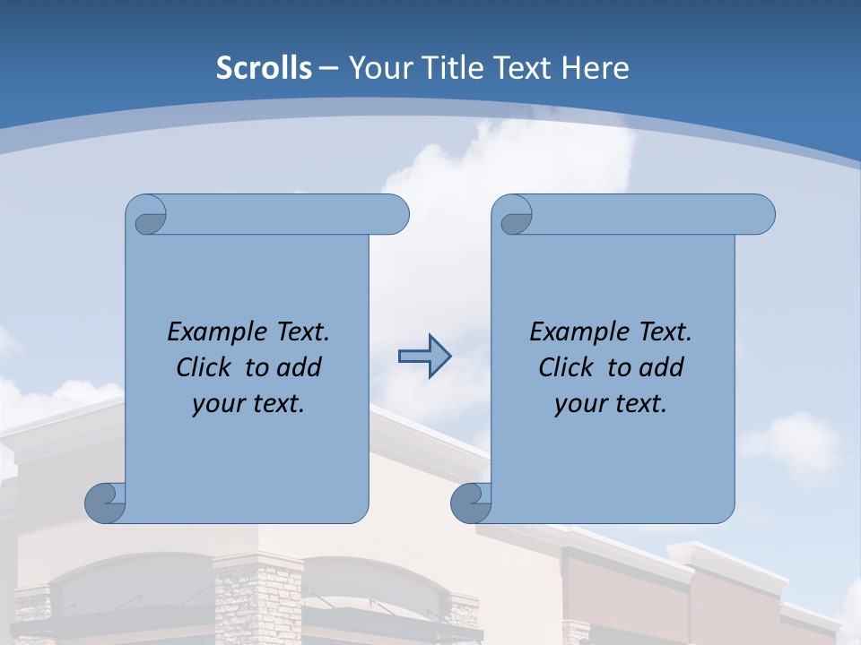Showcase Corporate Sky PowerPoint Template