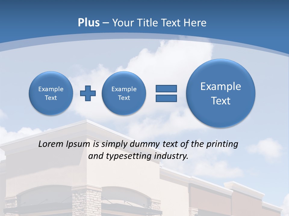 Showcase Corporate Sky PowerPoint Template