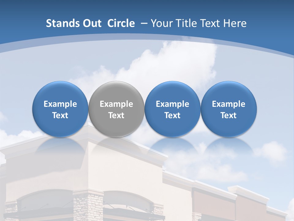 Showcase Corporate Sky PowerPoint Template