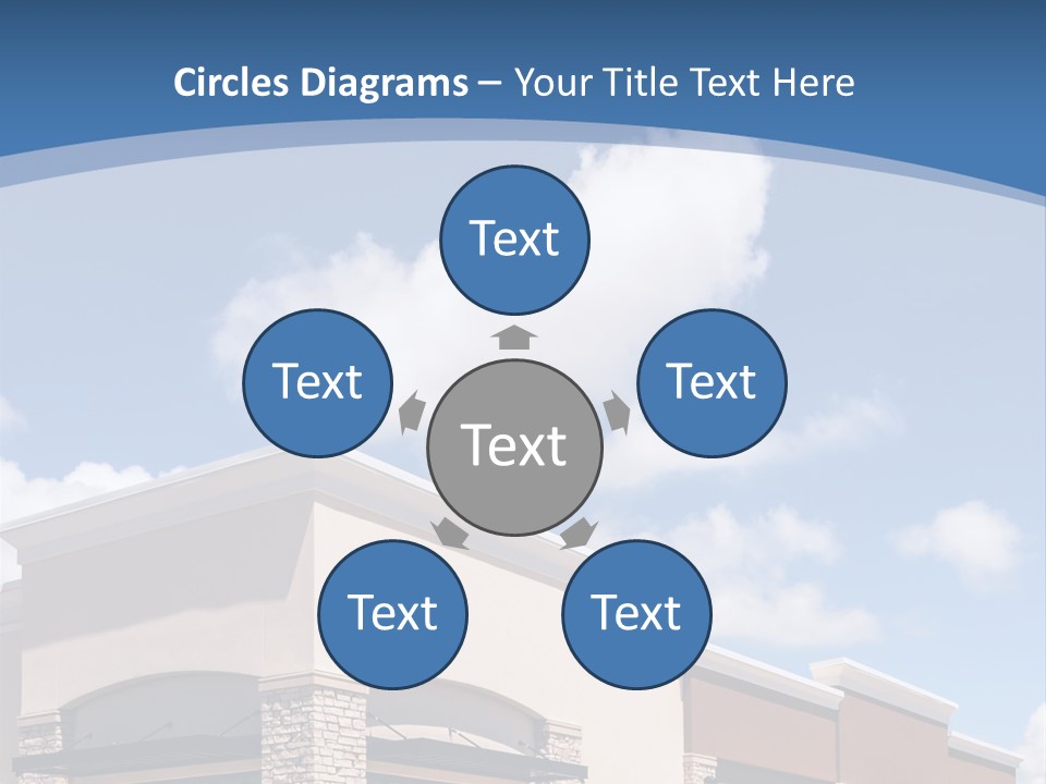 Showcase Corporate Sky PowerPoint Template