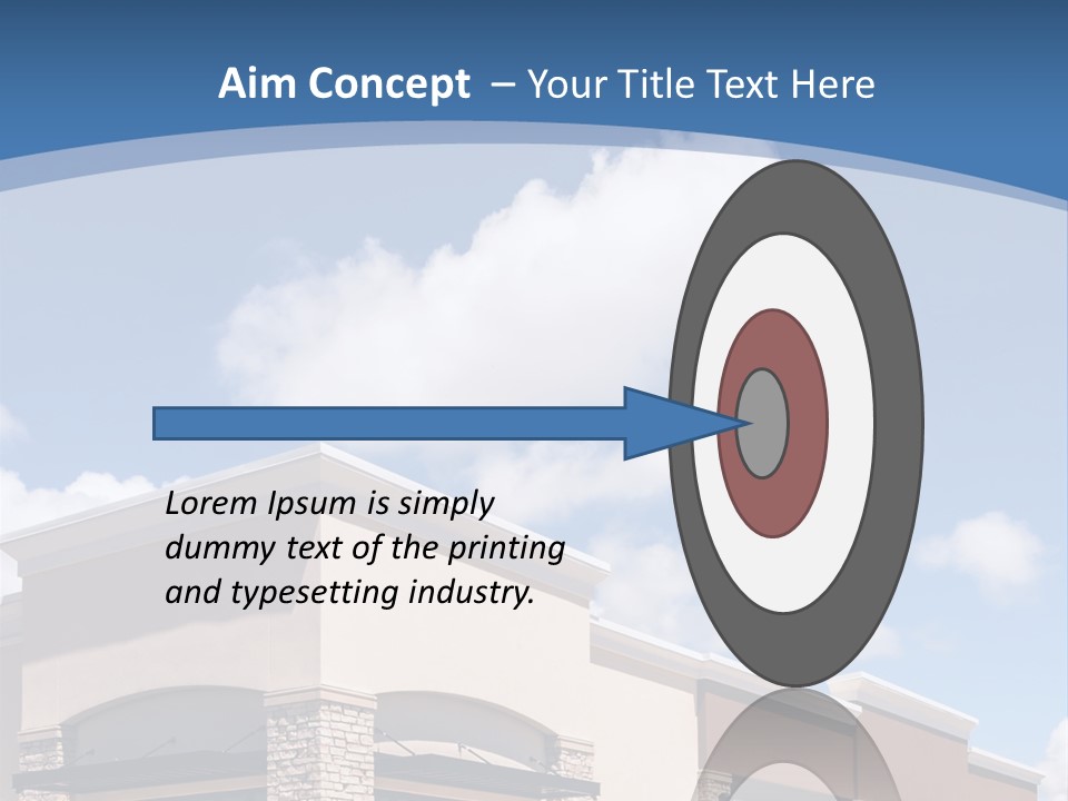 Showcase Corporate Sky PowerPoint Template
