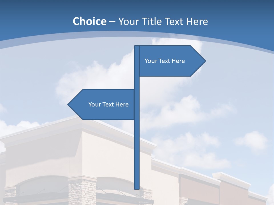 Showcase Corporate Sky PowerPoint Template