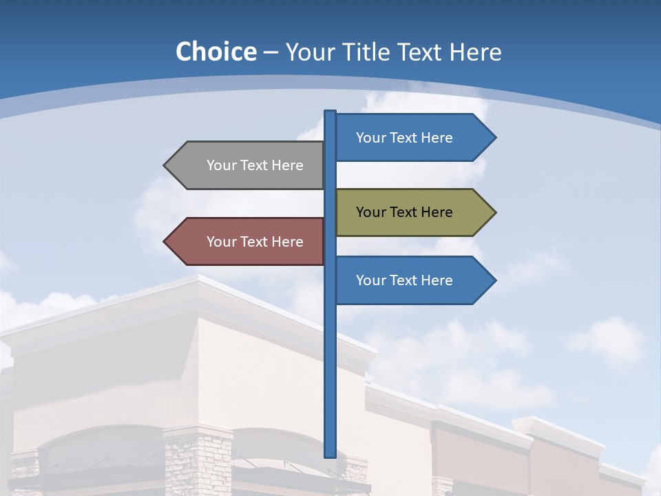 Showcase Corporate Sky PowerPoint Template
