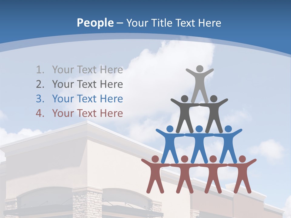 Showcase Corporate Sky PowerPoint Template