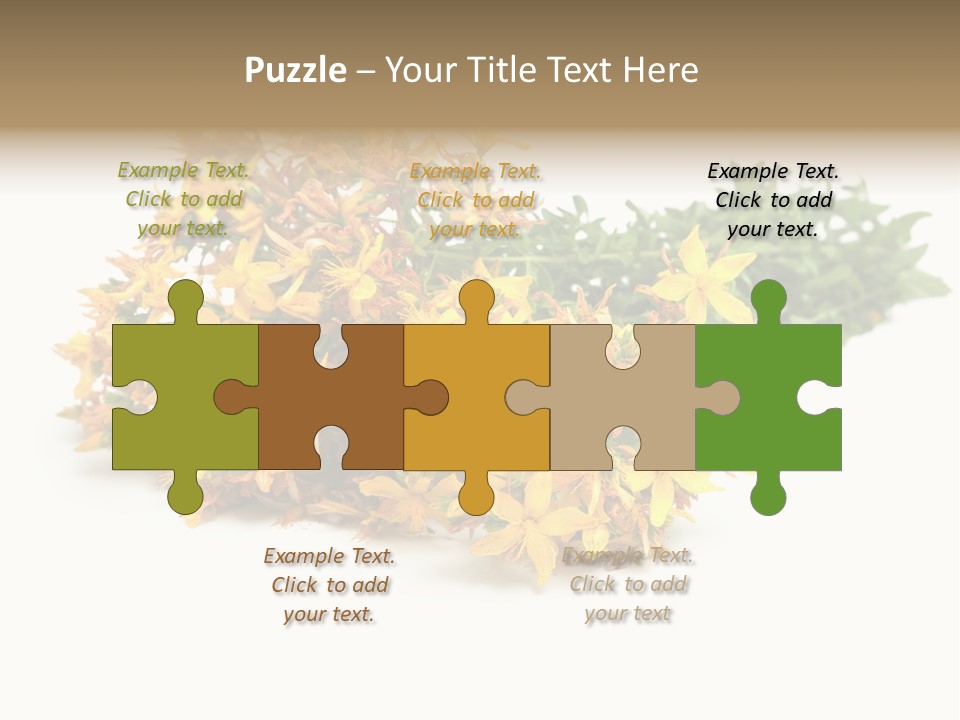 Treatment Haulm Inflorescence PowerPoint Template