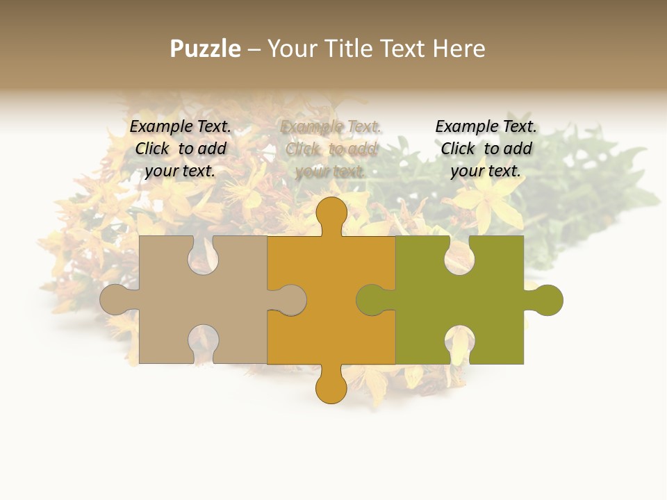 Treatment Haulm Inflorescence PowerPoint Template