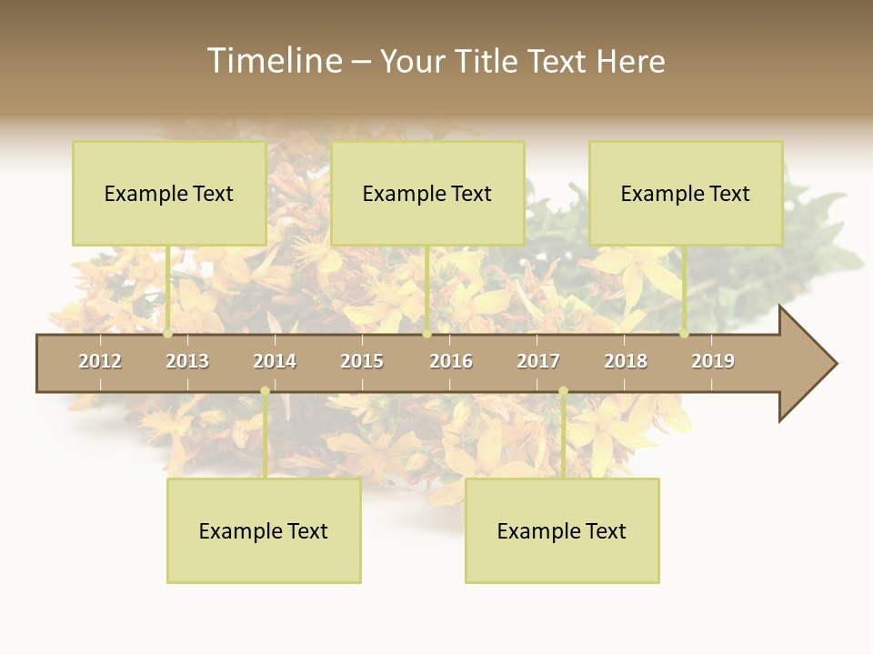 Treatment Haulm Inflorescence PowerPoint Template