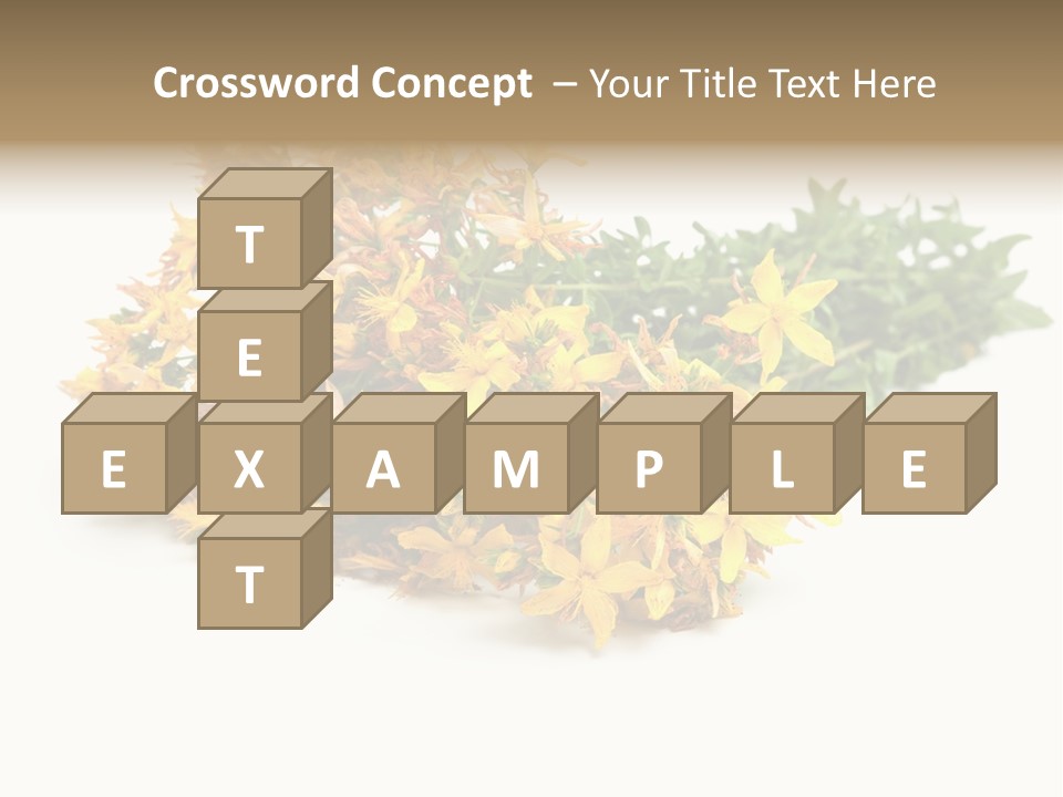 Treatment Haulm Inflorescence PowerPoint Template