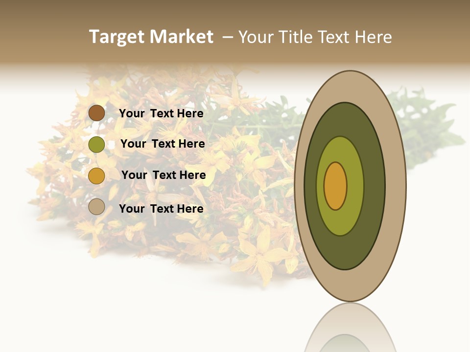 Treatment Haulm Inflorescence PowerPoint Template