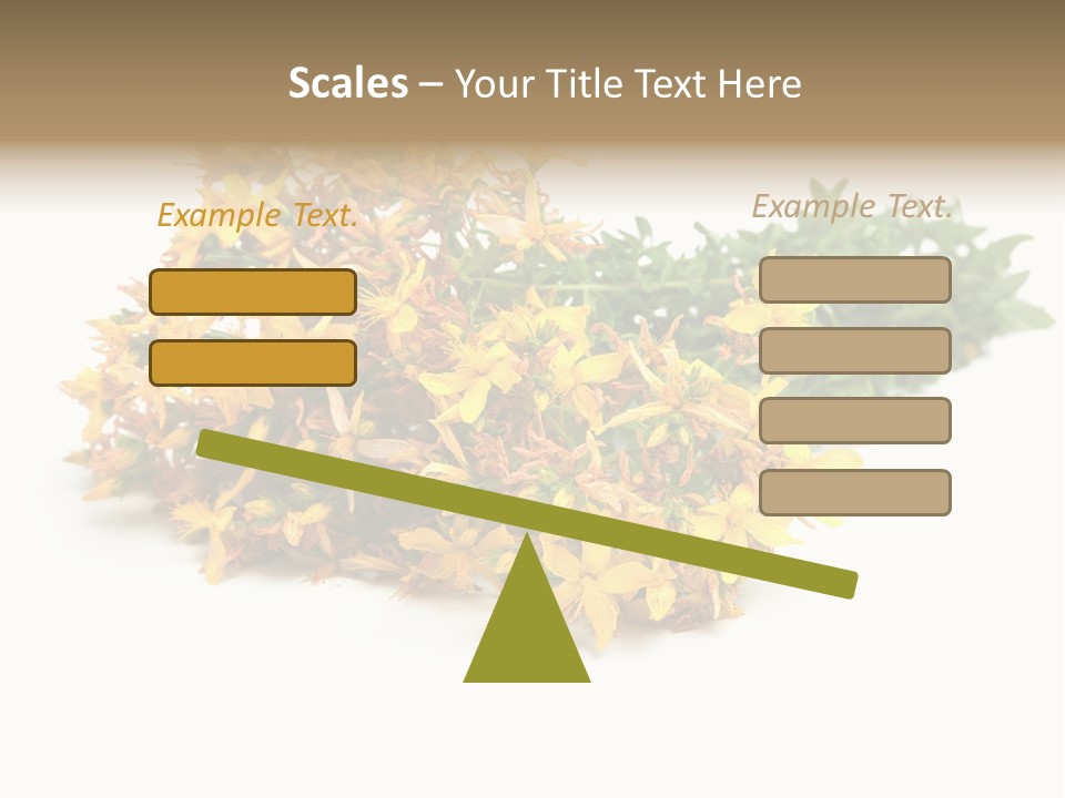 Treatment Haulm Inflorescence PowerPoint Template