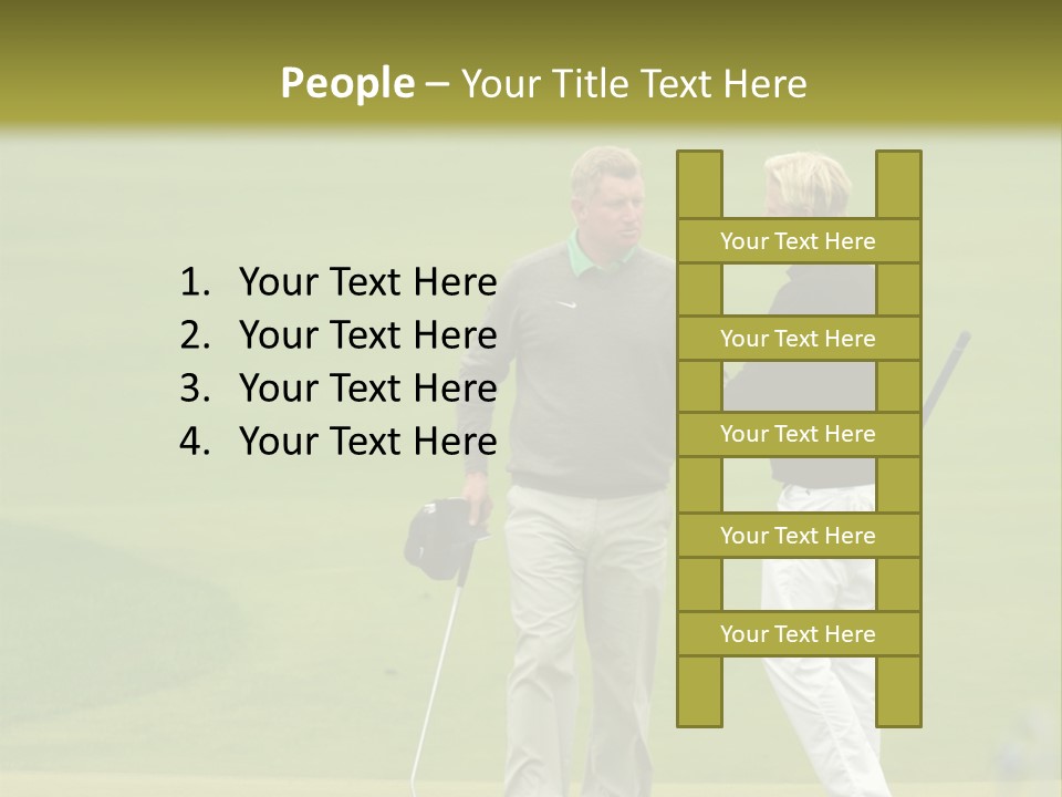 Player Peter Hedblom Tseleevo PowerPoint Template