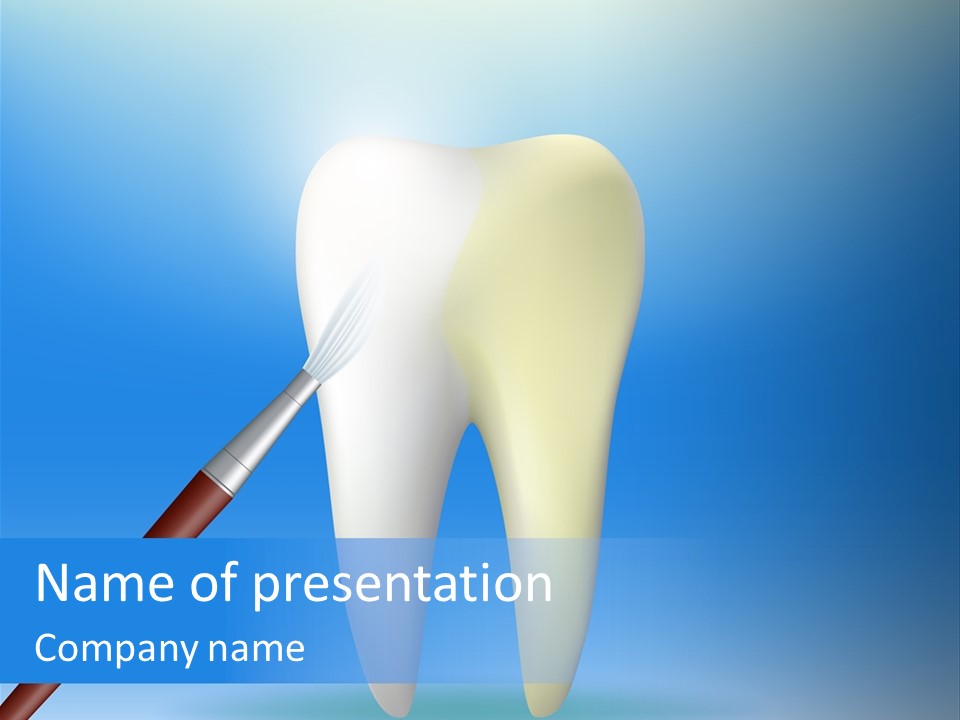 Dentist Dentistry Carious PowerPoint Template