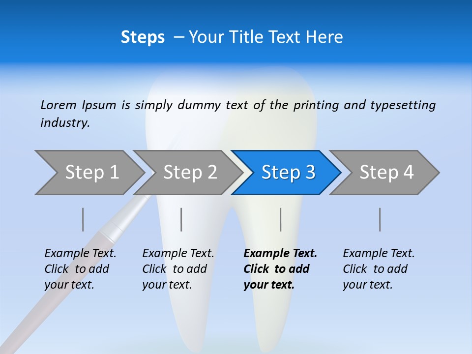 Dentist Dentistry Carious PowerPoint Template