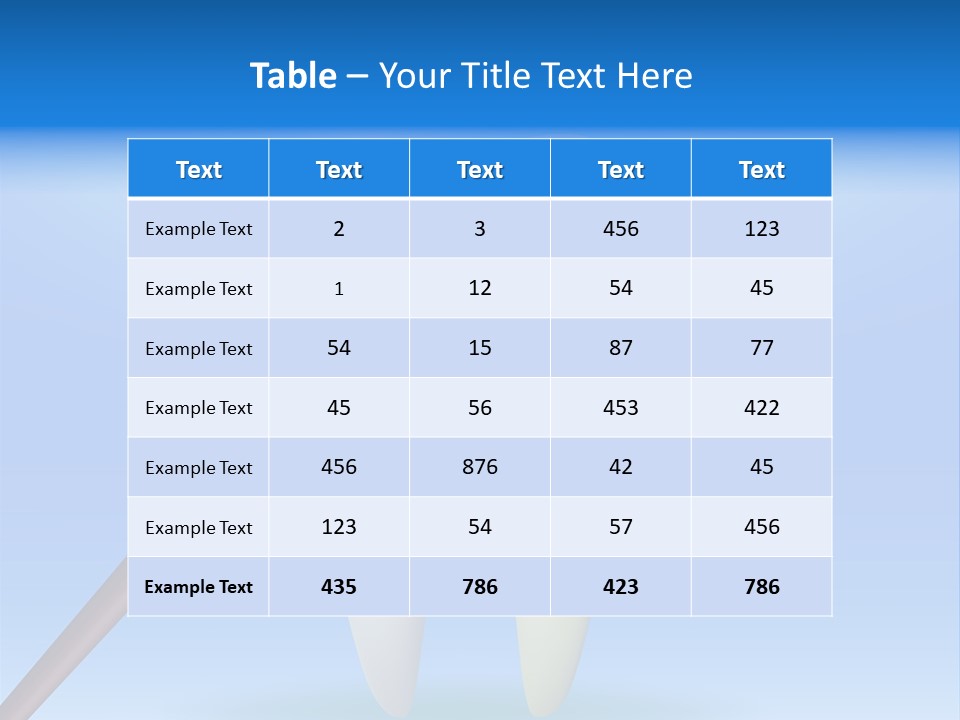Dentist Dentistry Carious PowerPoint Template