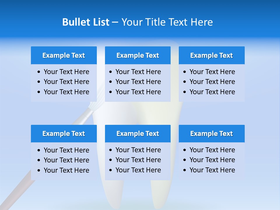 Dentist Dentistry Carious PowerPoint Template