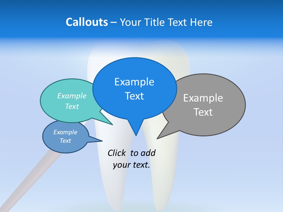 Dentist Dentistry Carious PowerPoint Template