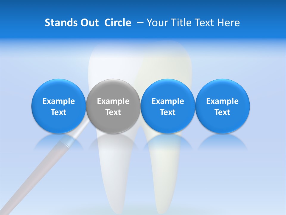 Dentist Dentistry Carious PowerPoint Template