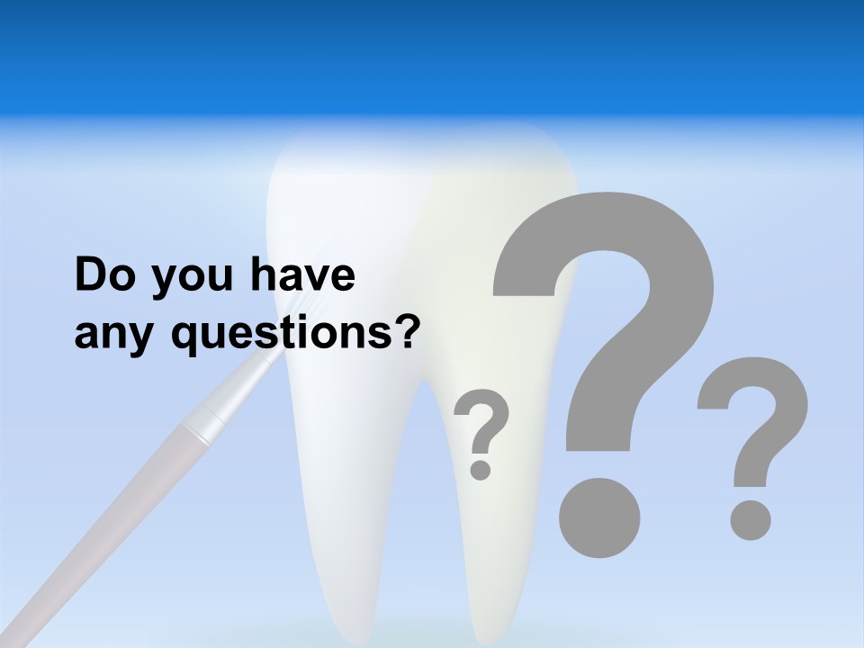 Dentist Dentistry Carious PowerPoint Template