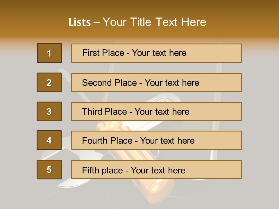 Green Salad Thai PowerPoint Template
