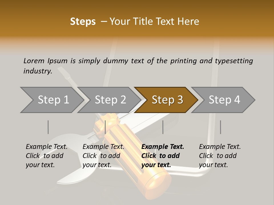 Green Salad Thai PowerPoint Template