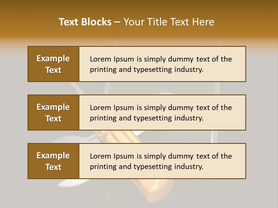 Green Salad Thai PowerPoint Template