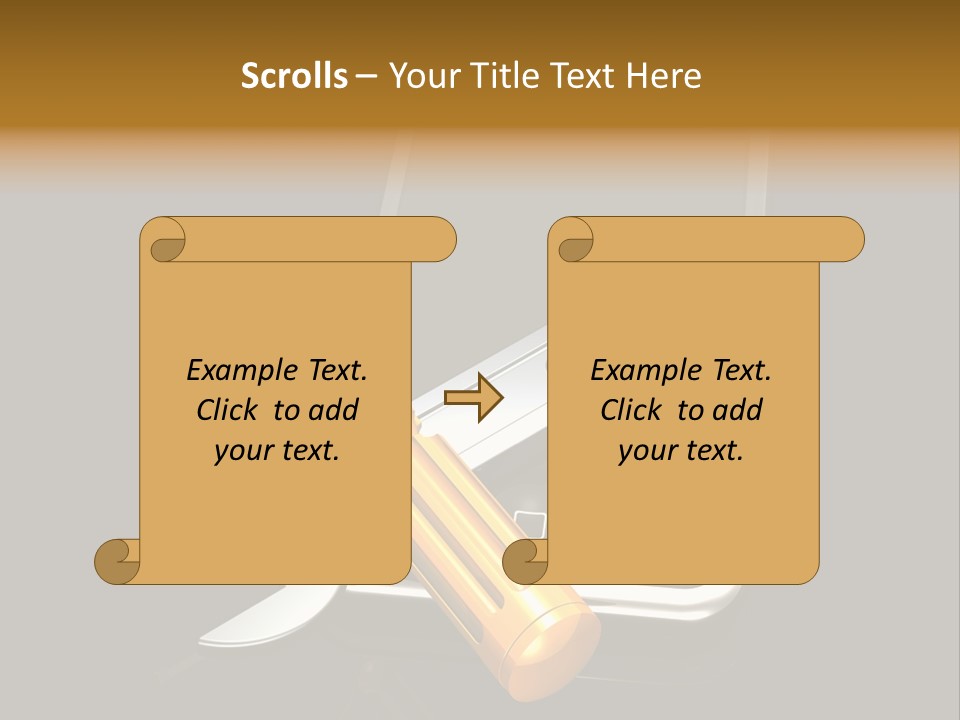 Green Salad Thai PowerPoint Template