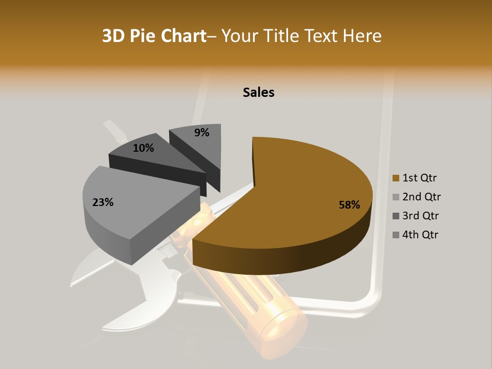 Green Salad Thai PowerPoint Template