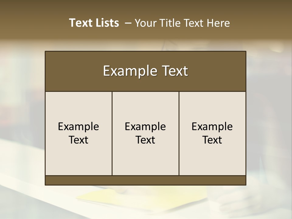 Coffee Texting Phone PowerPoint Template