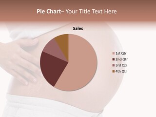 Growth Vertical Stomach PowerPoint Template