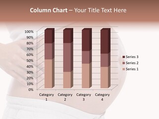 Growth Vertical Stomach PowerPoint Template