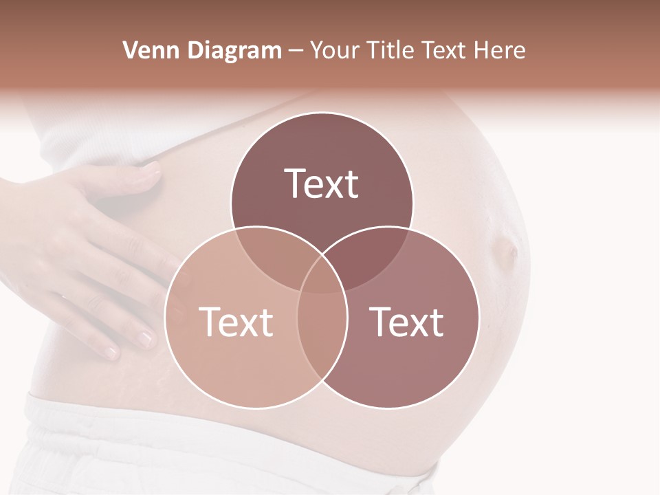 Growth Vertical Stomach PowerPoint Template