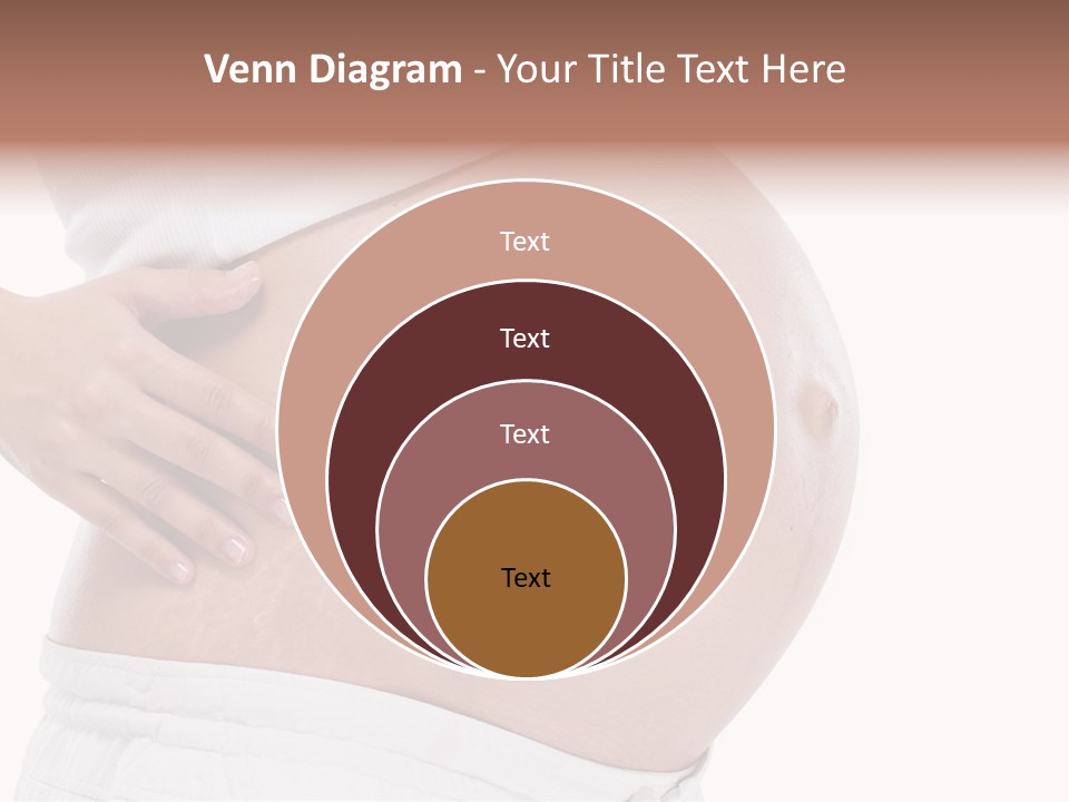Growth Vertical Stomach PowerPoint Template