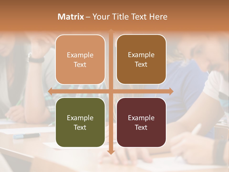 Write Workplace Study PowerPoint Template