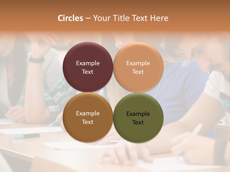 Write Workplace Study PowerPoint Template