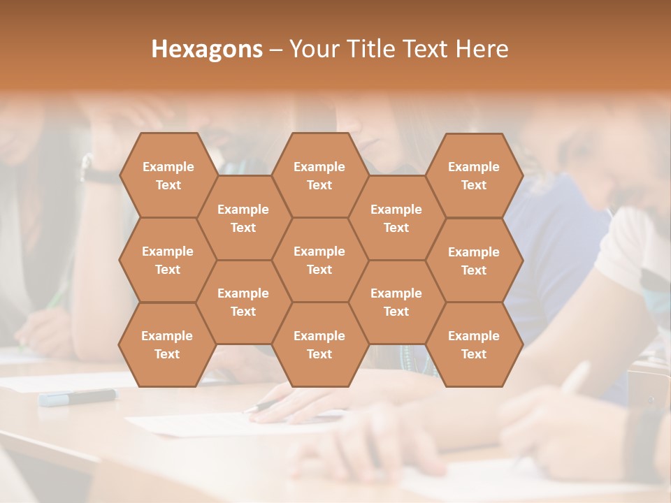 Write Workplace Study PowerPoint Template