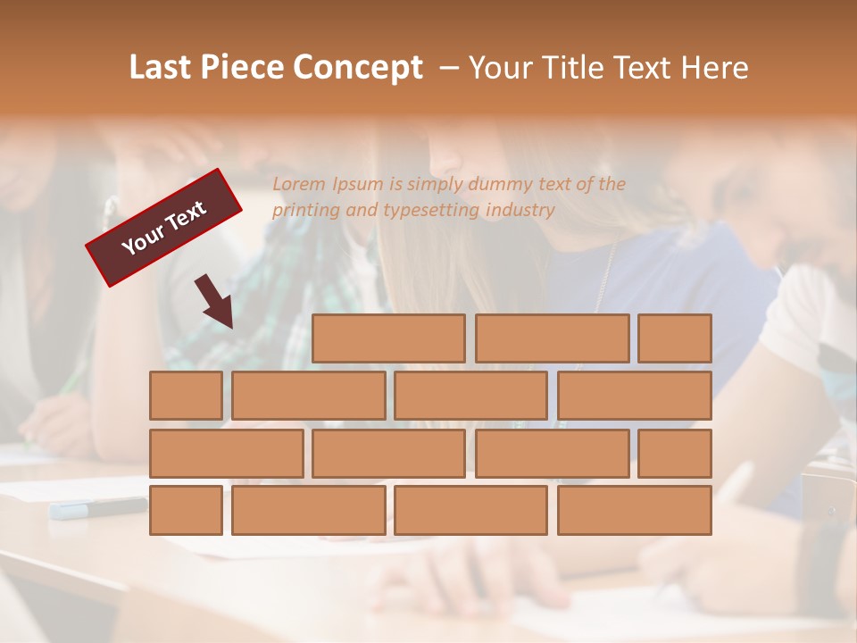 Write Workplace Study PowerPoint Template
