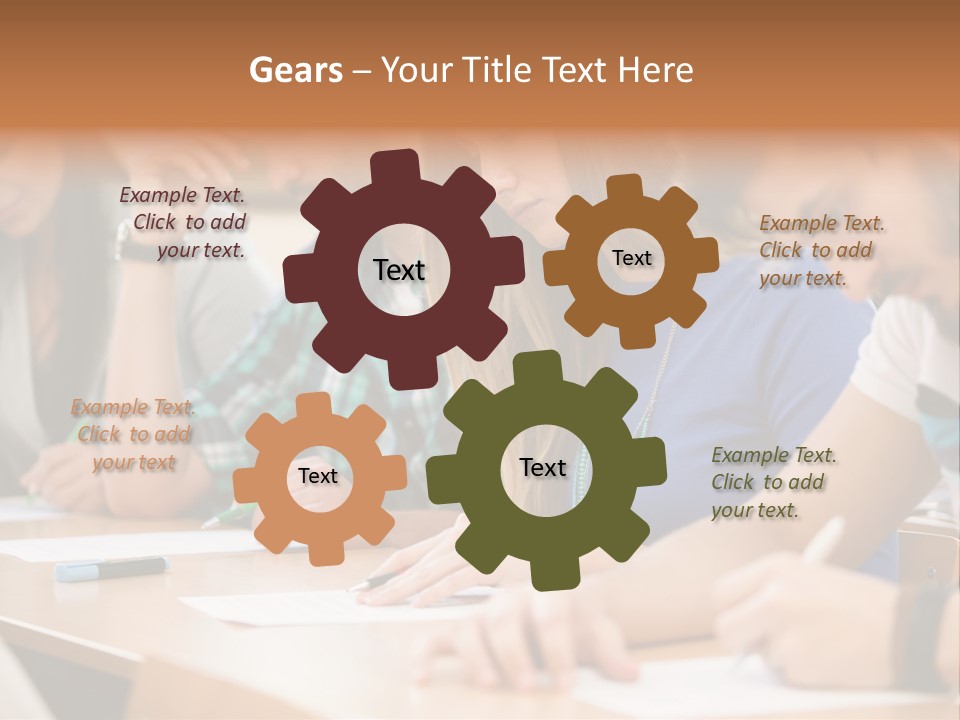 Write Workplace Study PowerPoint Template