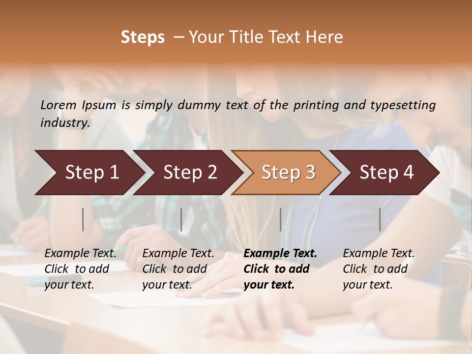 Write Workplace Study PowerPoint Template