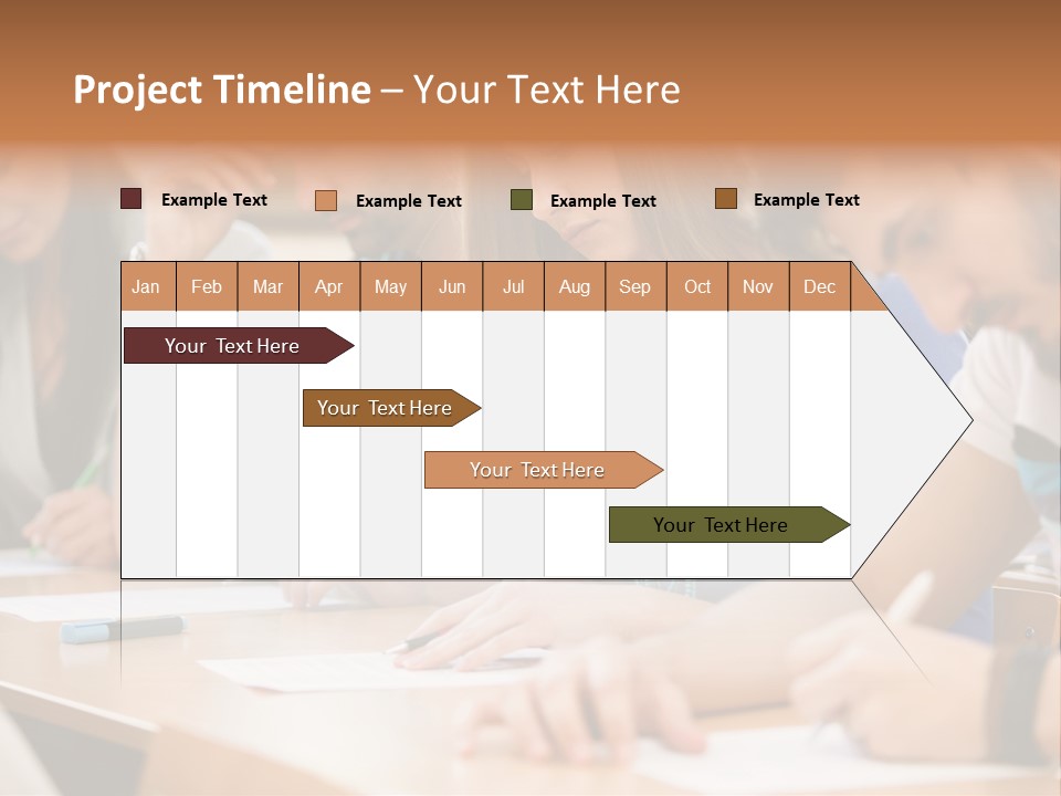 Write Workplace Study PowerPoint Template