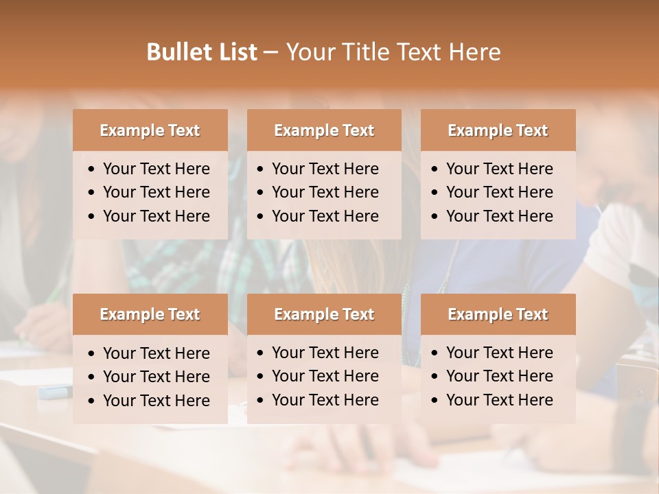 Write Workplace Study PowerPoint Template