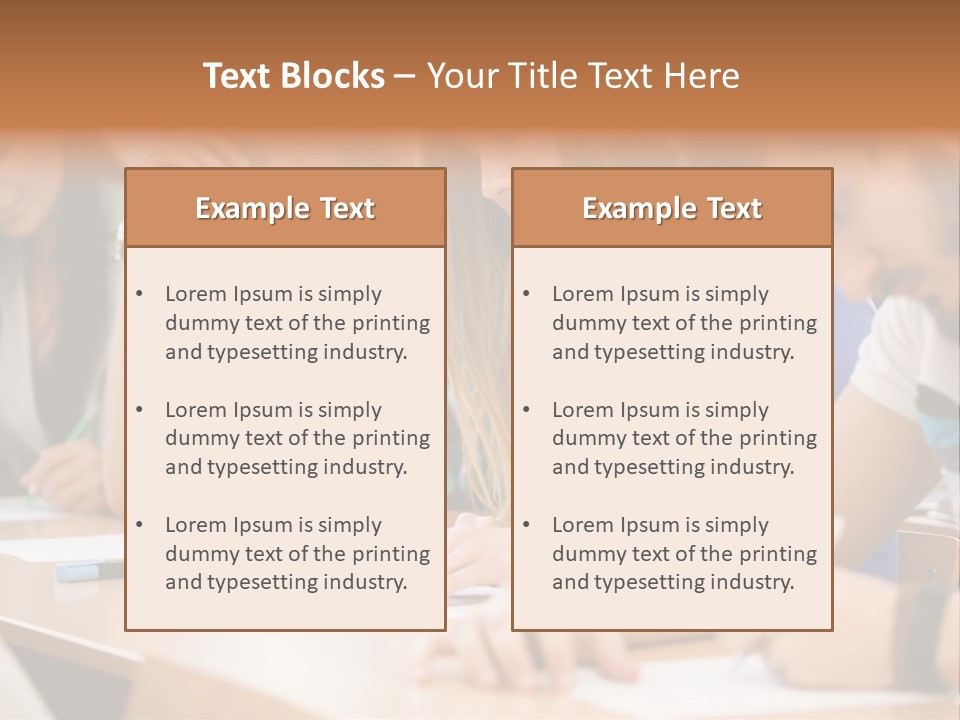 Write Workplace Study PowerPoint Template