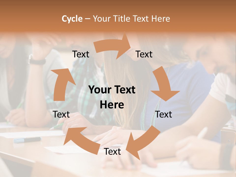 Write Workplace Study PowerPoint Template