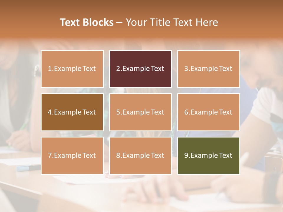 Write Workplace Study PowerPoint Template