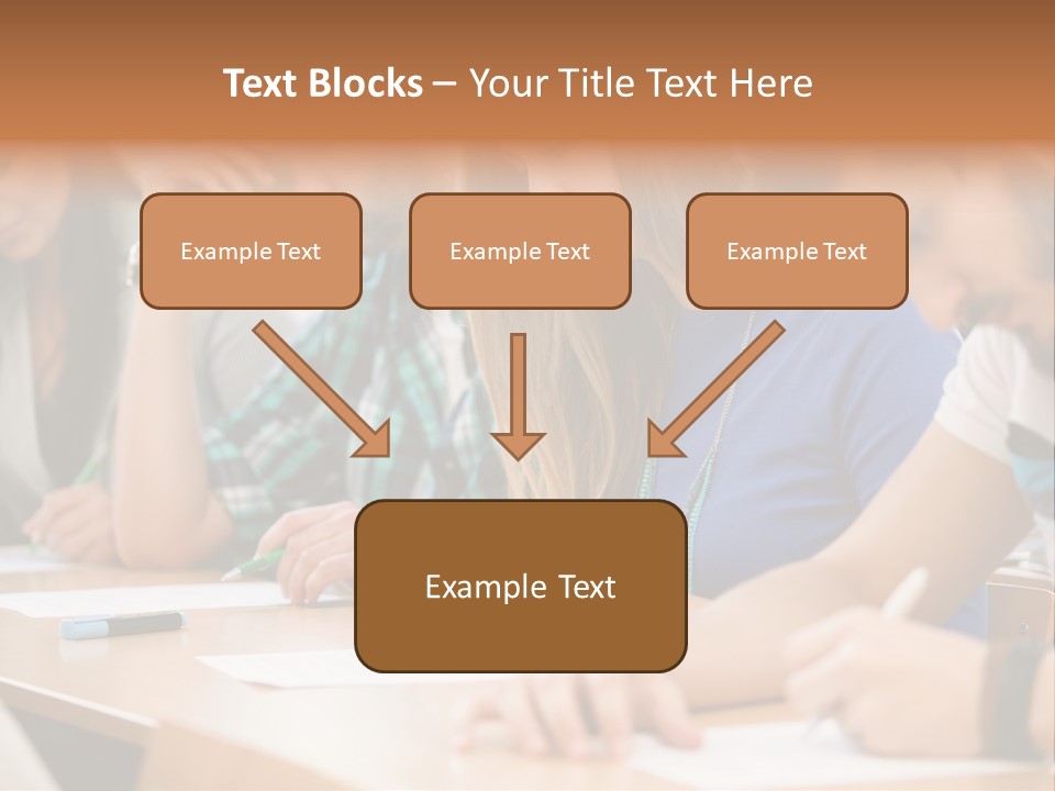 Write Workplace Study PowerPoint Template