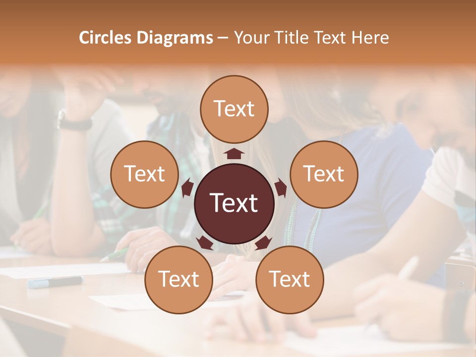 Write Workplace Study PowerPoint Template